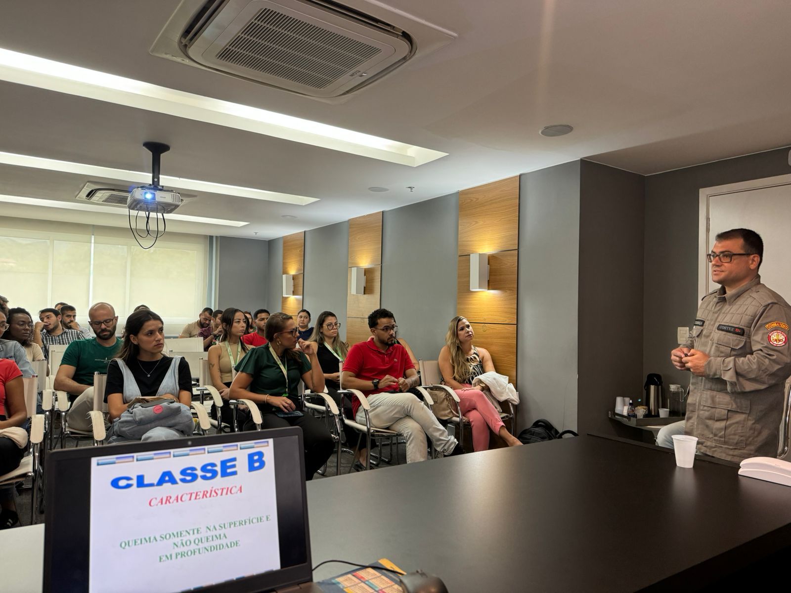 MP Construtora realizou treinamento e simulado de emergências para os colaboradores da sede