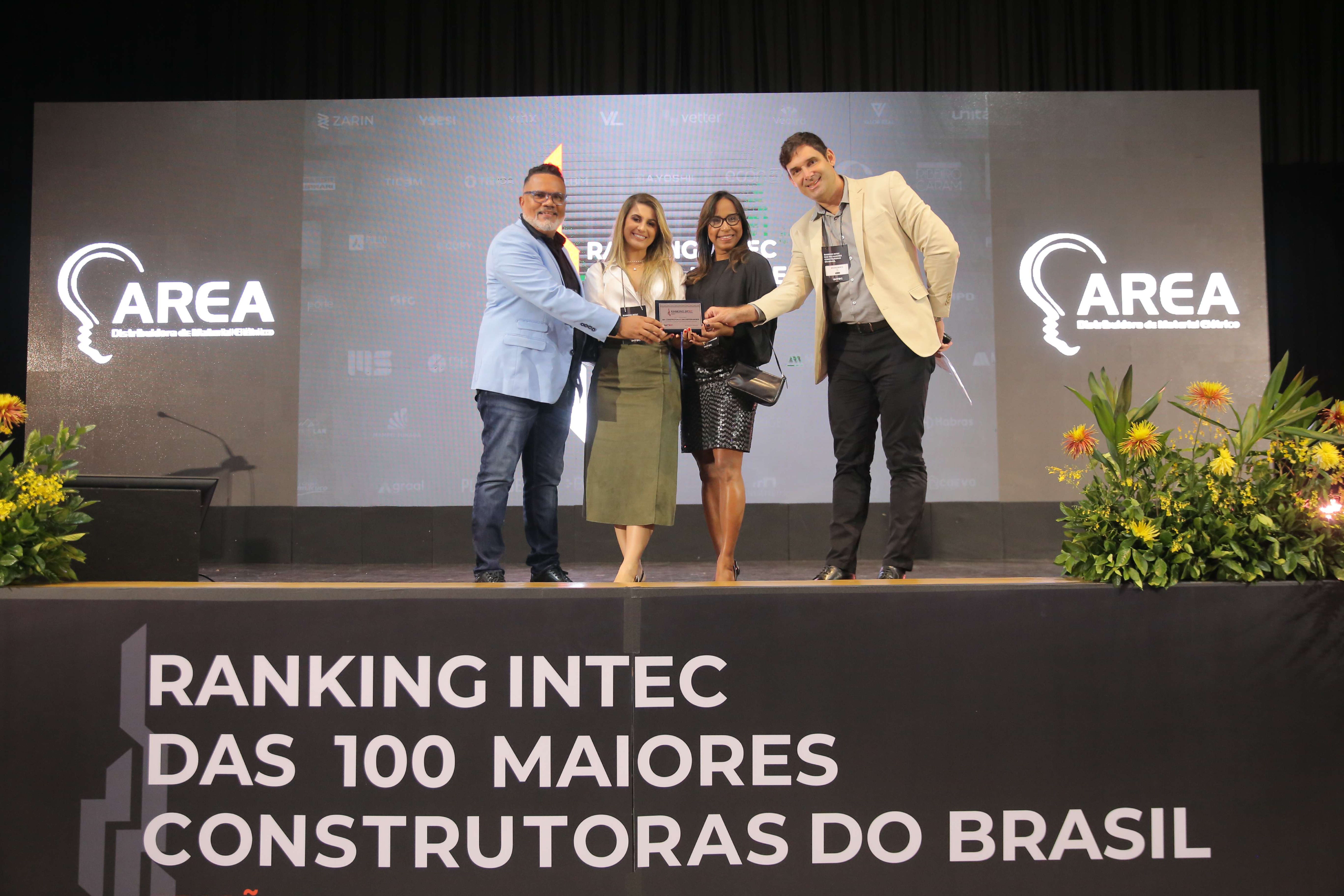 MP Construtora recebe premiação do Ranking Intec 2024